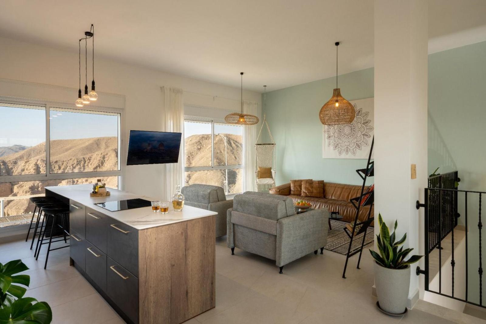 Апартаменты Mountain And Sea View - Penthouse With Private Pool Эйлат Экстерьер фото