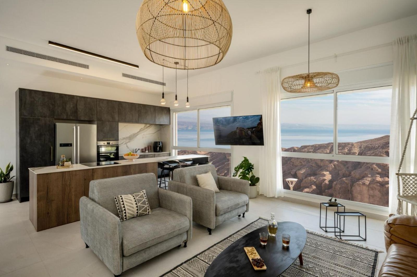 Апартаменты Mountain And Sea View - Penthouse With Private Pool Эйлат Экстерьер фото